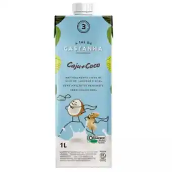 Rede Compras Bebida de castanha caju + coco 1l oferta