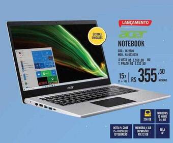 Zema Acer Notebook oferta