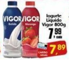 Higa's Supermercado Iogurte Liquido Vigor 800g oferta