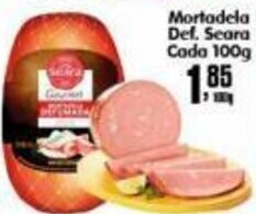 Higa's Supermercado Mortadela Def. Seara Cada 100g oferta