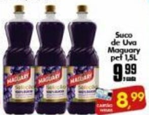 Higa's Supermercado Suco de Uva Maguary 1.5L oferta