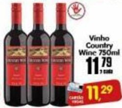 Vinho Country Wine 750ml