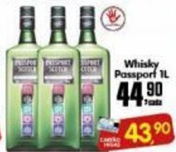 Higa's Supermercado Whisky Passport 1L oferta