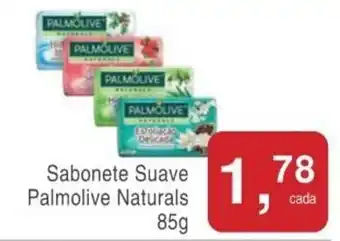 Mineirão Atacarejo Sabonete Suave Palmolive Natural 85g oferta