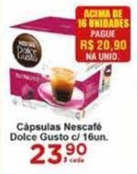 Rossi Supermercado Capsulas Nescafe Dolce Gusto c/16un oferta