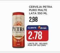 Cerveja Petra Puro Malte