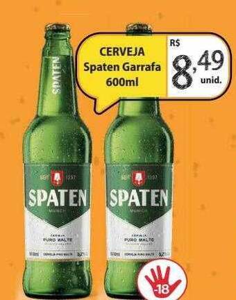 Comercial Esperança Cerveja Spaten oferta