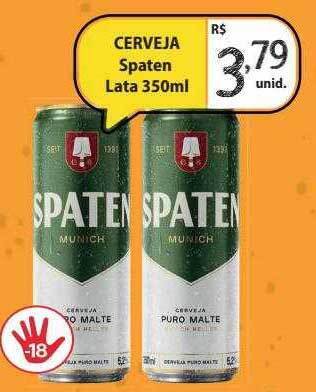 Comercial Esperança Cerveja Spaten oferta