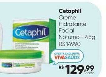 Drogaria São Paulo Cetaphil Creme Hidratante Facial Noturno oferta