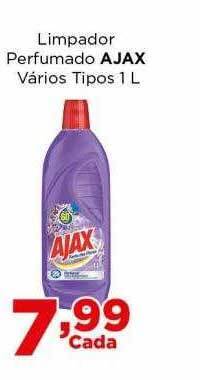 Supermercados Mundial Limpador Perfumado Ajax Varios Tipos oferta
