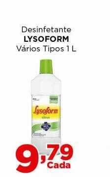 Desinfetante Lysoform Varios Tipos