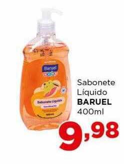 Supermercados Mundial Sabonete Liquido Baruel oferta