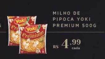Empório Bahamas Milho De Pipoca Yoki Premium oferta