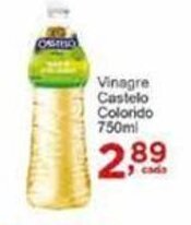 Rossi Supermercado Vinagre Castelo Colorido 750ml oferta