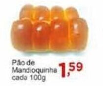 Rossi Supermercado Pao de Mandioquinha cada 100g oferta