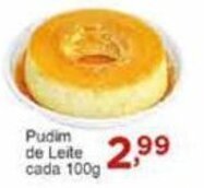 Rossi Supermercado Pudim de Leite cada 100g oferta