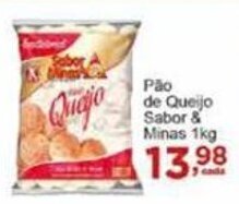 Rossi Supermercado Pao de Queijo Sabor & MInas 1kg oferta