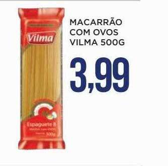 Apoio Mineiro Macarrão Com Ovos Vilma oferta