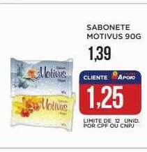 Apoio Mineiro Sabonete Motivus oferta