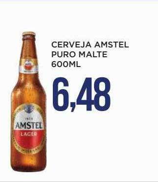 Apoio Mineiro Cerveja Amstel Puro Malte oferta