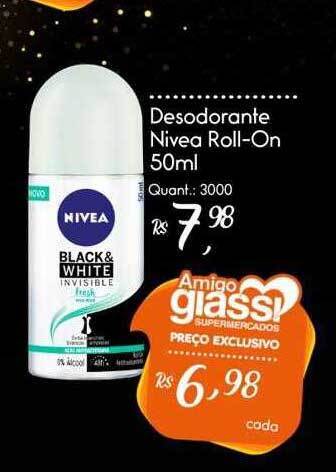 Giassi Supermercados Desodorante Nivea Roll-on oferta