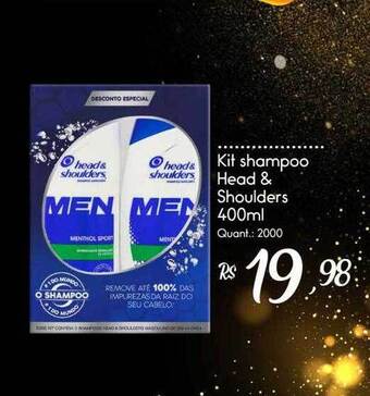 Giassi Supermercados Kit Shampoo Head & Shoulders oferta