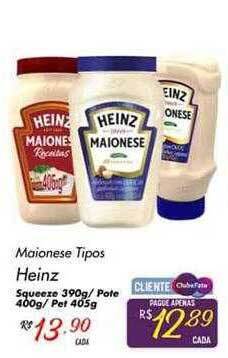 Muffato Maionese Tipos Heinz oferta