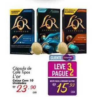 Muffato Cápsula De Café Tipos L'or oferta