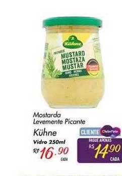 Muffato Mostarda Levemente Picante Kühne oferta