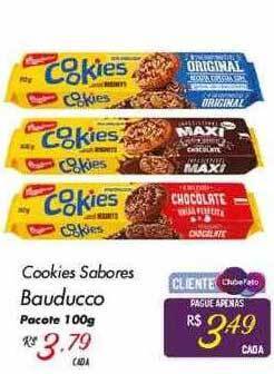 Muffato Cookies Sabores Bauducco oferta