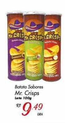 Muffato Batata Sabores Mr. Crisps oferta