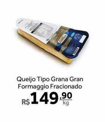 Verdemar Supermercado Queijo Tipo Grana Gran Formaggio Fracionado oferta
