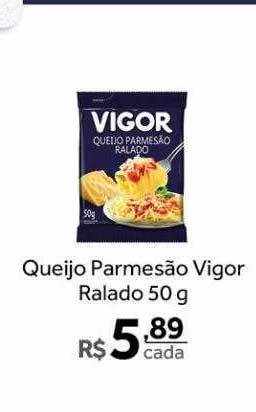 Verdemar Supermercado Queijo Parmesão Vigor Ralado oferta