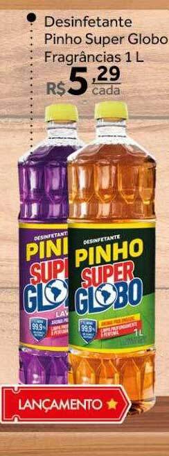 Verdemar Supermercado Desinfetante Pinho Super Globo Fragrâncias oferta
