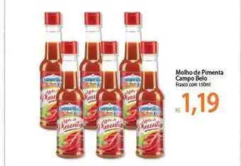 Atacadão Molho De Pimenta Campo Belo oferta