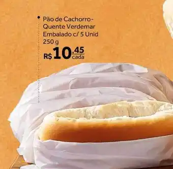 Verdemar Supermercado Pão De Cachorro-quente Verdemar Embalado C- 5 oferta