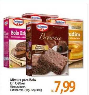 Atacadão Mistura Para Bolo Dr. Oetker oferta