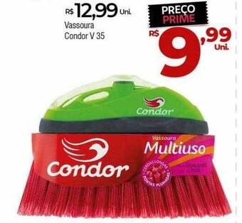 Brasão Supermercados Vassoura Condor V 35 oferta