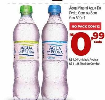 Brasão Supermercados água Mineral água Da Pedra Com Ou Sem Gas oferta