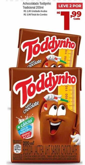 Achocolatado Toddynho Tradicional
