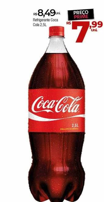 Brasão Supermercados Refrigerante Coca Cola oferta