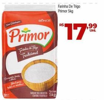 Brasão Supermercados Farinha De Trigo Primor oferta