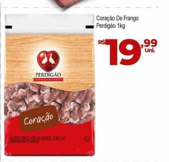 Brasão Supermercados Coração De Frango Perdigão oferta