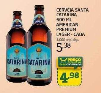 Cooper Cerveja Santa Catarina American Premium Lager - Cada oferta