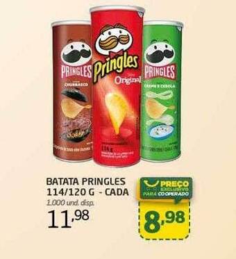 Cooper Batata Pringles - Cada oferta