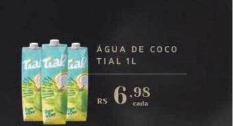 Empório Bahamas água De Coco Tial oferta