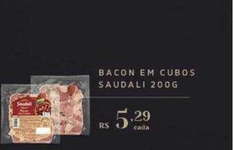 Bacon Em Cubos Saudali