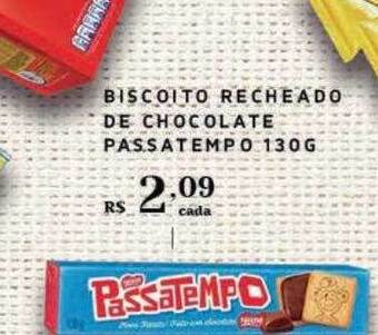 Empório Bahamas Biscoito Recheado De Chocolate Passatempo oferta