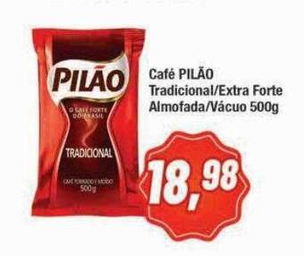 Café Pilão Tradicional-extra Forte Almofada-vácuo