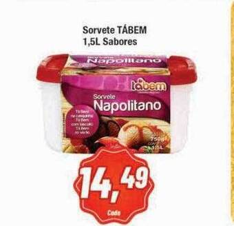 Rede Economia Sorvete Tábem oferta